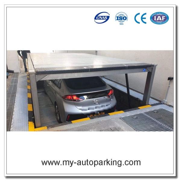 2 or 3 Cars Underground Multi-level Parking System/Hydraulic Double Deck Car