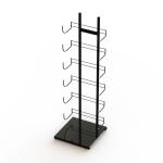 Flooring Stand Display yoga mat hanging rack 6 shelves 12 Layers