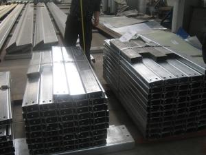 China Steel Frame Building Galvanized Steel Purlins For Support Roof Sheet wholesale