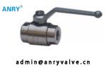 Manual Full Port Ball Valve Female Thread 2 Pieces Ball Valve CF8M CF8 SS304