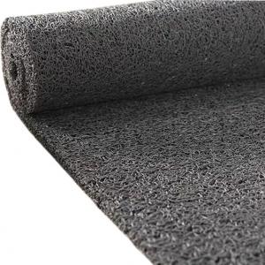 China 12MM Loop Cushion Door Mat Anti Slip PVC Floor Mat Vinyl Coil Carpet Roll Runner wholesale