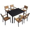 Buy cheap Coastal 0.5CBM Dining Table Chairs Outdoor Garden Furniture from wholesalers