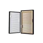 Modern Design Aluminium Double Glazing Window Blinds Shades for Vertical Opening