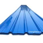 SMP Coating Galvanized Steel Roofing Sheets , Plant / Workshop Stone Coated