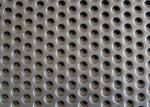 punched Perforated Stainless Steel Plate , 316L Steel Perforated Sheet