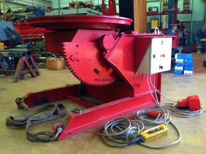 China 10000 Kg Standard pipe Welding Turntable Positioner For Petro Chemical Industries position the workpiece for welding wholesale
