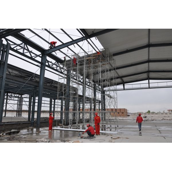 Steel Portal Frames for Prefabricated Warehouses | Durable Steel Structure with Efficient Design