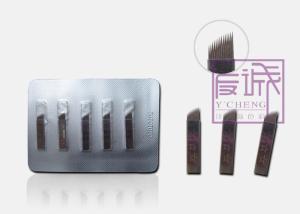 China 3 Star Premade Sterile Loose Permanent Makeup Needles for Manual Tattoo Pen wholesale
