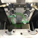 2400BPH 2 Blowers 1 Preform Heater 1L Bottle Blow Molding Machine