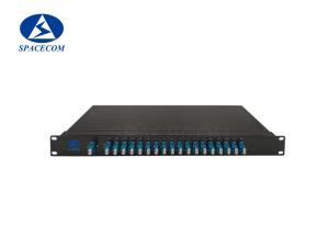 China 1RU Rackmount DWDM MUX DMUX 18 Channel Good Channel To Channel Uniformity wholesale
