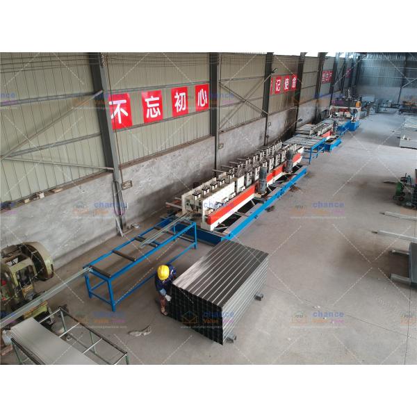 Multiple Perforated Steel Cable Bridge Rollform Equipment 220v 60hz