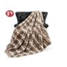 Buy cheap fuzzy Faux Animal Fur Blanket with Fluffy Plush Sherpa Cozy Warm Microfiber from wholesalers