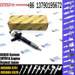Common Rail Engine Accessories Diesel Injector 23670-30120 095000-5891 095000