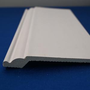 China PS Home Decorative Skirting Board Floor White Baseboard Polystyrene Foam 120*14mm wholesale