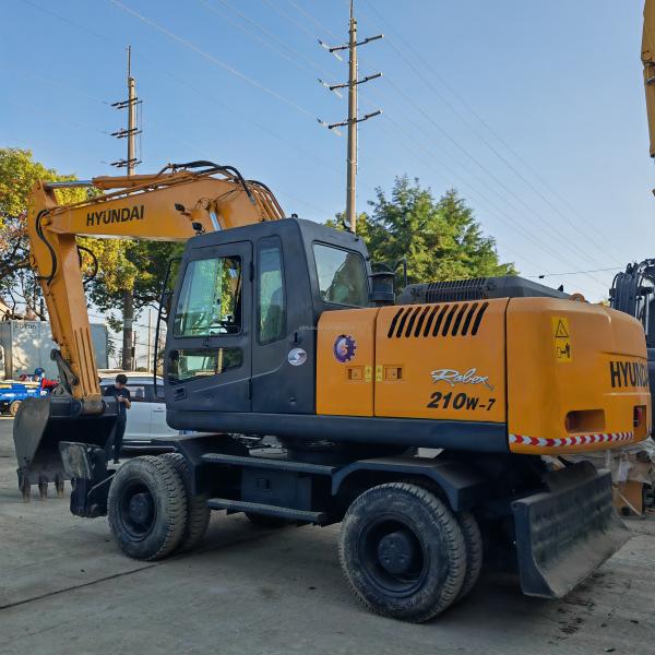 21TON WHEEL EXCAVATOR USED HYUNDAI ON SALE NEW ARRIVAL IN STOCK EXCAVATOR USED