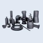 Reaction Bonded Silicon Carbide RBSIC SISIC Burner Nozzle Tubes For Kiln