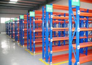 China 55mm Pitch Medium Duty Shelving Storage Racks Spare Parts Galvanised Finish wholesale