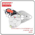 ISUZU 4HF1 NPR66 Truck Starter Assembly 8-97172211-2 8-97095811-0 8-98222018-2