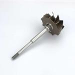 MS-TECH Turbo T67 Turbine Wheel Shaft Ind 61.5mm Exd 54mm Blades 9 Length121.5mm