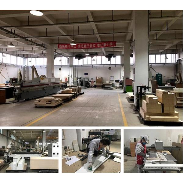 Environmental Protection Particle Board TV Stand Multi Function Quality Control Management