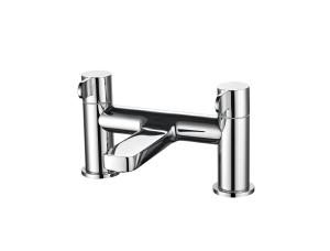 China Modern Brass Material Bath Shower Mixer Faucet Adjustable 2 Handles wholesale