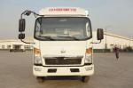 10T Light Duty Durable Freezer Box Truck 4x2 For Meat And Milk Transport