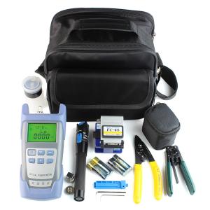 China FTTH Tool kit Mechanical Fibre Optic Termination Kit Fiber Cleaver Power Meter wholesale
