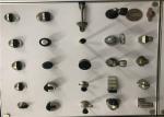 Half Rubber Striker Inserted Floor Door Holder Commercial Floor Mounted Door