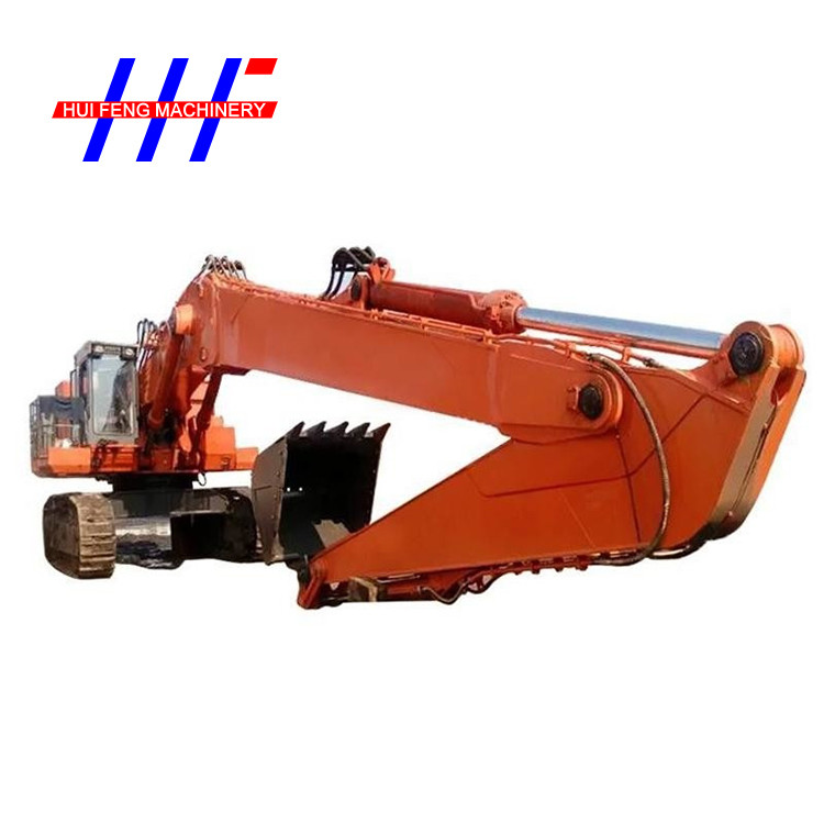 1.8 Cum Bucket Excavator Long Arm Excavator Telescopic Dipper Arm 6 Ton 15.5m