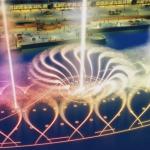 Mall Program Control Floating Fountain 380V 220V 50HZ