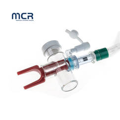 T-type Connector EO Sterilization 5-year Warranty Medical Grade Polyurethane Automatic Flushing And Suction Catheter CE/FDA Registration Support