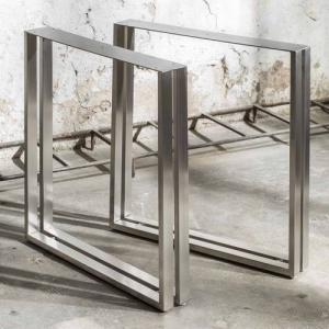 China Stainless Steel Table Base , Metal Furniture Legs , Metal Structural Frames wholesale
