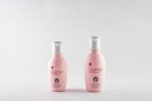 China Small Airless Lotion Pump Bottles / Hot Stamping Empty Plastic Bottles wholesale