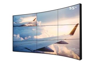 China Commercial 3 X 3 55 Inch Diy Video Wall , High Refresh Rate Ultra Thin Bezel Monitor wholesale