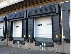 China Weatherproof Loading Dock Shelters For Pvc Warehouse Sponge Seal wholesale