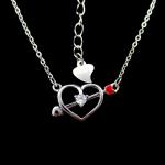 Elegantly 925 Sterling Silver Chain / Girls Use 925 Sun Necklace
