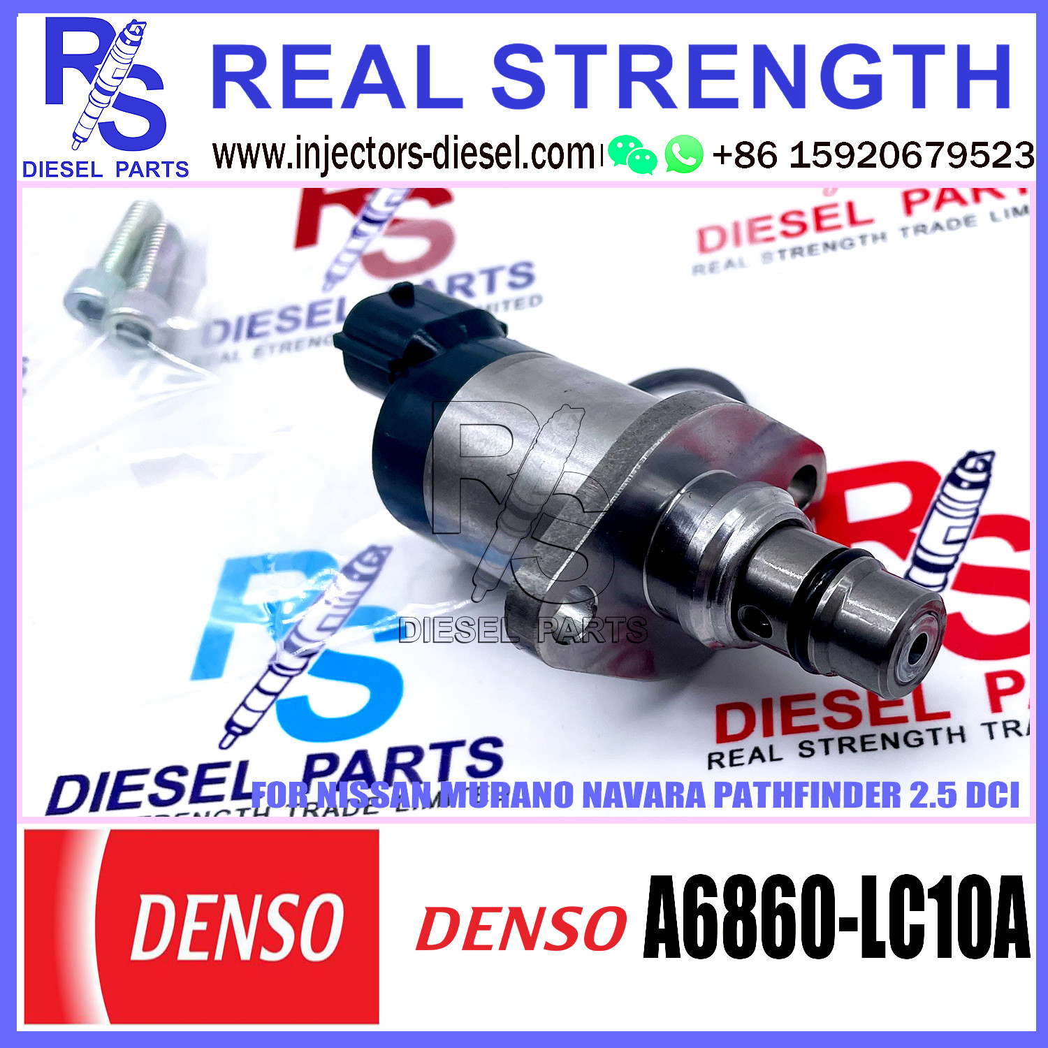 DENSO valve A6860-LC10A Suction Control Valve A6860-LC10A for NISSAN MURANO NAVARA PATHFINDER 2.5 DCI