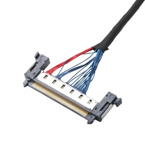 China LVDS CABLE Micro Coaxial Connector 20453-230T-03 To FI-RE51CL 51Pin 0.5mm Pitch wholesale