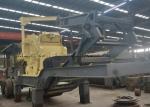 4.5m Height 47T Impact Crusher Plant Mobile Crushing Station