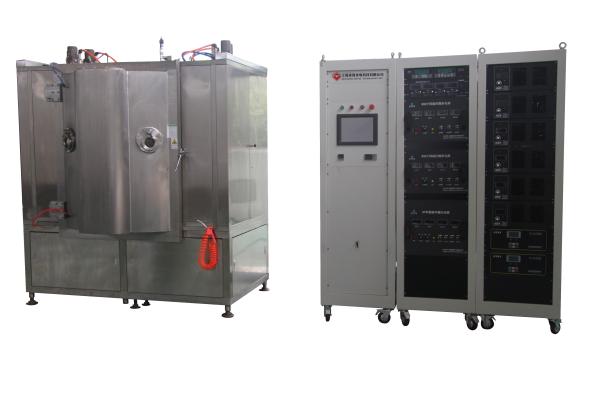 Blue Metal Parts Magnetron Sputtering Coating Machine, MF IP Blue PVD Plating