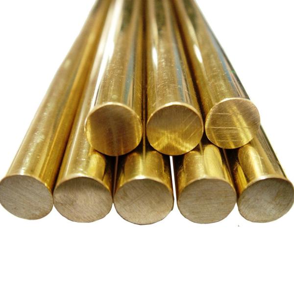 ASTM C26800 C26000 C28000 Brass Rod Bar Solid Metal High Strength Round