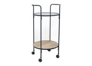 China Knock Down 66cm Height 33cm Width Rolling Kitchen Cart wholesale