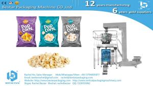 China Bestar popcorn packing machine hot sales snacks packaging machine with automatic weighing wholesale
