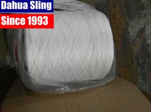 China Polyester Webbing Roll With Logo Stamped , White Polyester Yarn wholesale