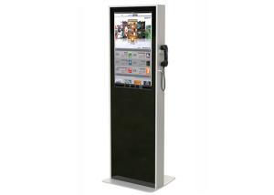China 32 Inch Interactive LCD Digital Signage , Semi Outdoor Digital Signage Kiosks Machine wholesale