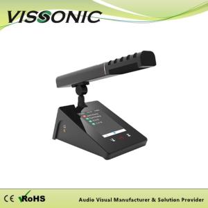 China Black Color Multimedia Digital Conference Unit With 4.3 - Inch Touch Screen For Meeting Room wholesale