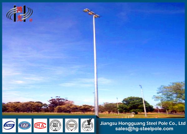 36m Anti Corrosive Flood Commercial Light Posts With Lifting System For Parking