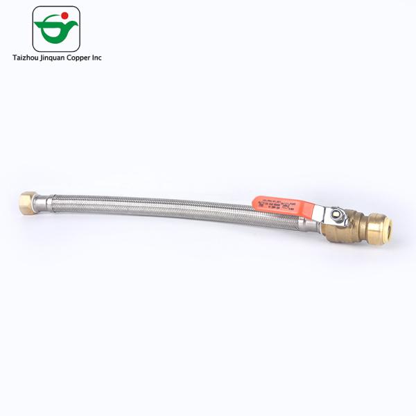 18 Inch SS Flexible Pipe With Ball Valve