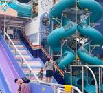 Commercial Indoor Playground Equipment With Donut Slide Soft Play Center