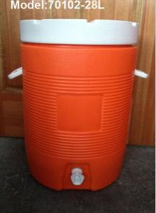 China 11Gallon 43L Outdoor Plastic Cooler Box Milk bucket Igloo water cooler 48H cooler wholesale